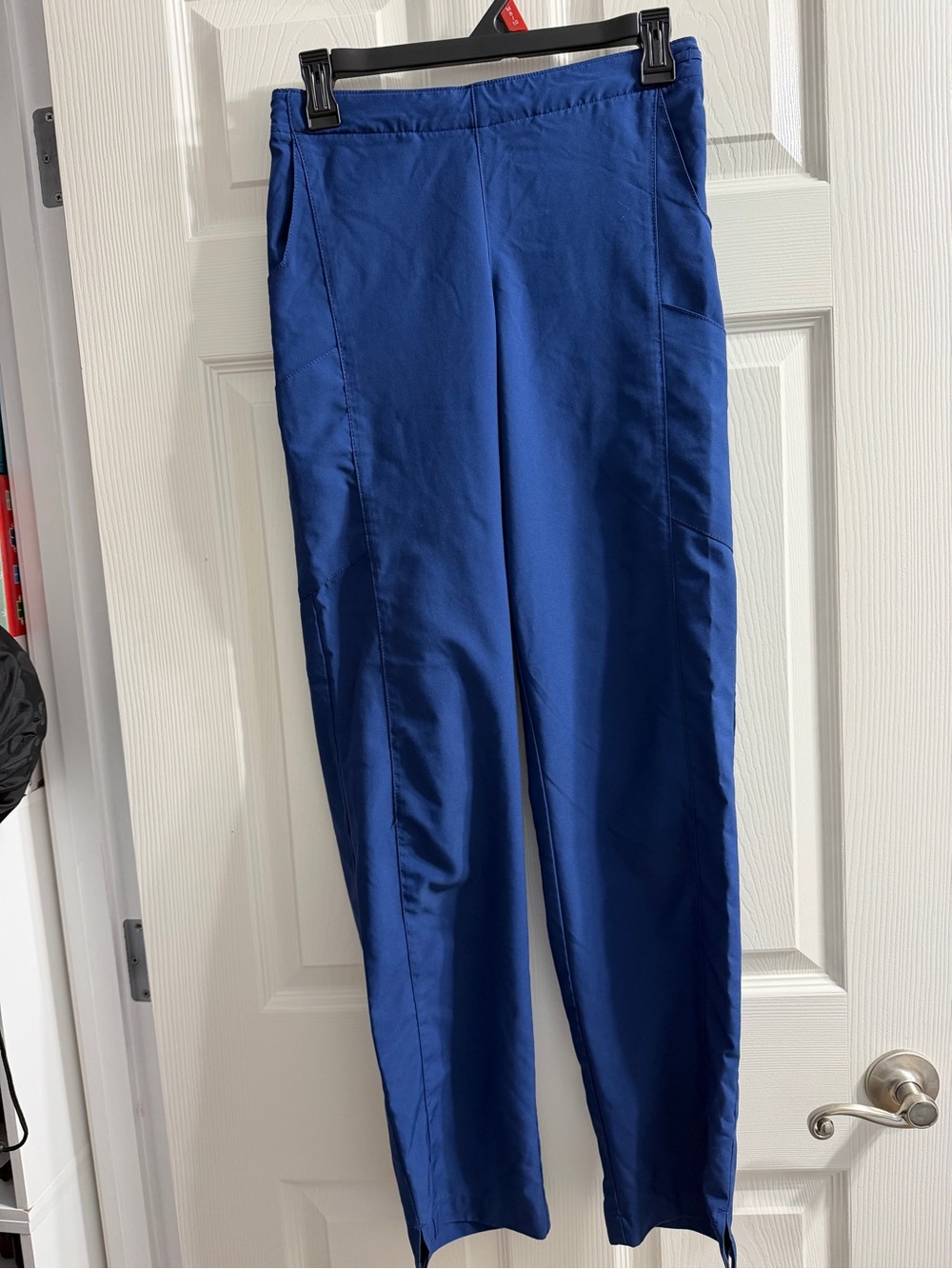 Thread & Supply Slim Straight Chinos in Royal Blue-Scrub pants